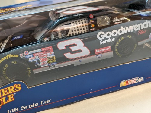 2002 Dale Earnhardt # 3 Winner's Circle Monte Carlo 1:18 Diecast Nero NUOVO - Foto 7 di 7