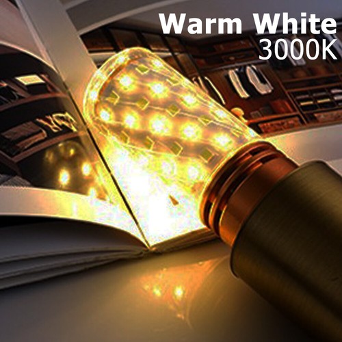 E27 E14 20w Tricolor Led Bulb Corn Warm White Light Bulbs 3k 360degrees Lighting - Picture 13 of 15