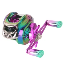 Dr.Fish Baitcasting Fishing Reel Fresh Saltwater 18lbs Max Drag 19+1BB 7.2:1