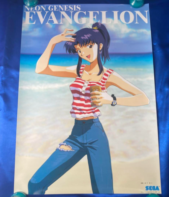 Neon Genesis Evangelion Eva Misato Katsuragi Poster B2 Anime