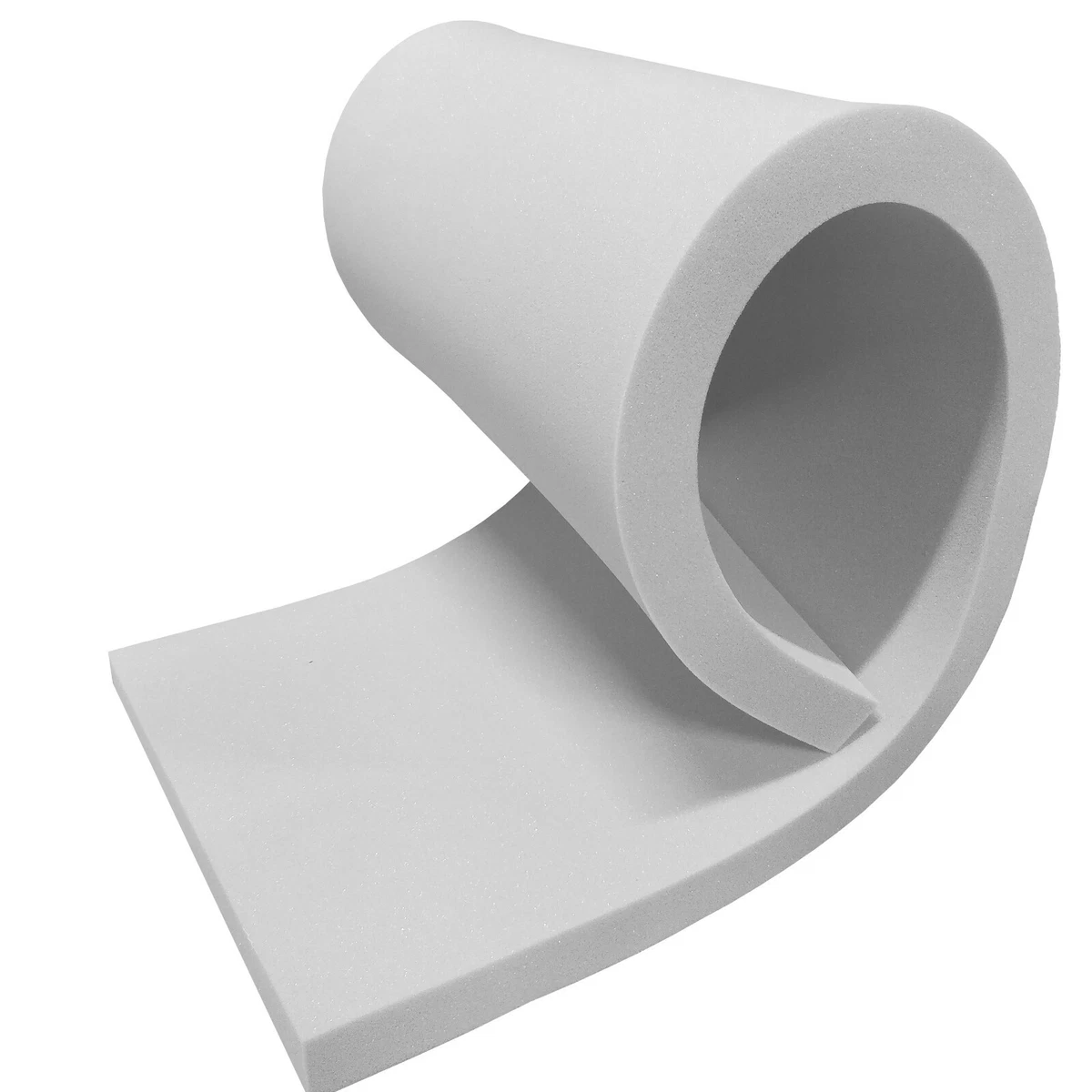 DURAFOAM Firm Upholstery Foam CUT TO SIZE Made to Measure Size in INCHES