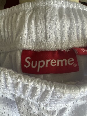 Ronin Mesh Supreme Shorts In White Size Small | eBay