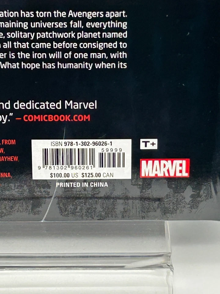 Secret Wars por Hickman Omnibus Marvel Alex Ross DM Capa Nova em Folha Selada HC OOP - Imagem 3 de 4