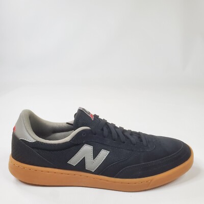 New Balance 440 Black Grey Gum Skate Shoes Sneakers US Men's Size 10 NM440SKT