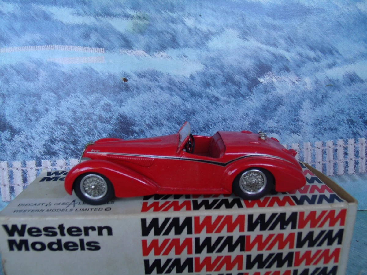 Miniature Alfa Romeo 1949 Villa D'Este – 1/43 Western Models – Collection RM3310