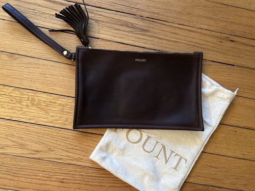 Fount Finley Clutch- Leather Clutch