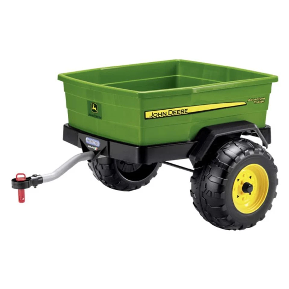 Rimorchio Adventure Trailer John Deere IGTR0939 Peg Perego -nuovo-Italia - Immagine 2 di 3