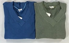 Women's Westbound Plus Size Long Sleeve Soft Thermal Lightweight V-Neck Sweater