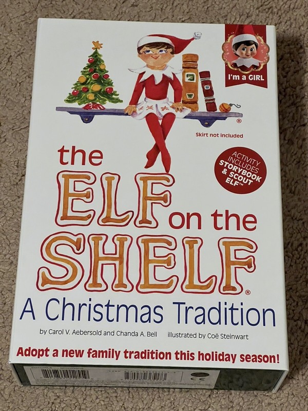 Book and Elf on the Shelf-A Christmas Tradition, Great Condition