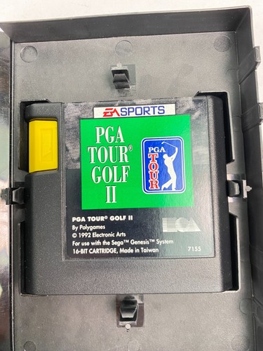 PGA Tour Golf II EA SPORTS SEGA Genesis 1992 Video Game COMPLETE - Picture 4 of 6