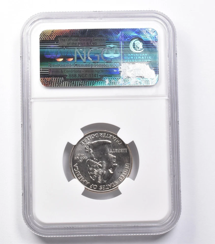 MS67 2007-D Washington State Quarter Washington NGC *5397 - Image 2 of 3