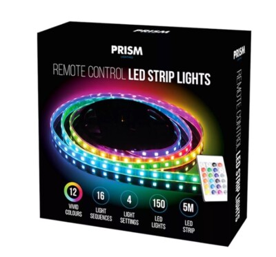 5M LED Streifen Lichter Farbwechsel Band Schrank Küche TV Beleuchtung Dekor G6225