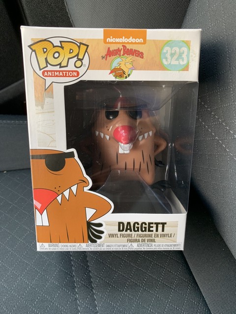 FUNKO POP! ANIMATION NICKELODEON ANGRY BEAVERS #323 DAGGETT FREE SHIPPING | eBay
