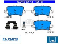 Image of Brake Pad Set, disc brake for HONDA BALLADE CIVIC ATE 13.0460-5757.2