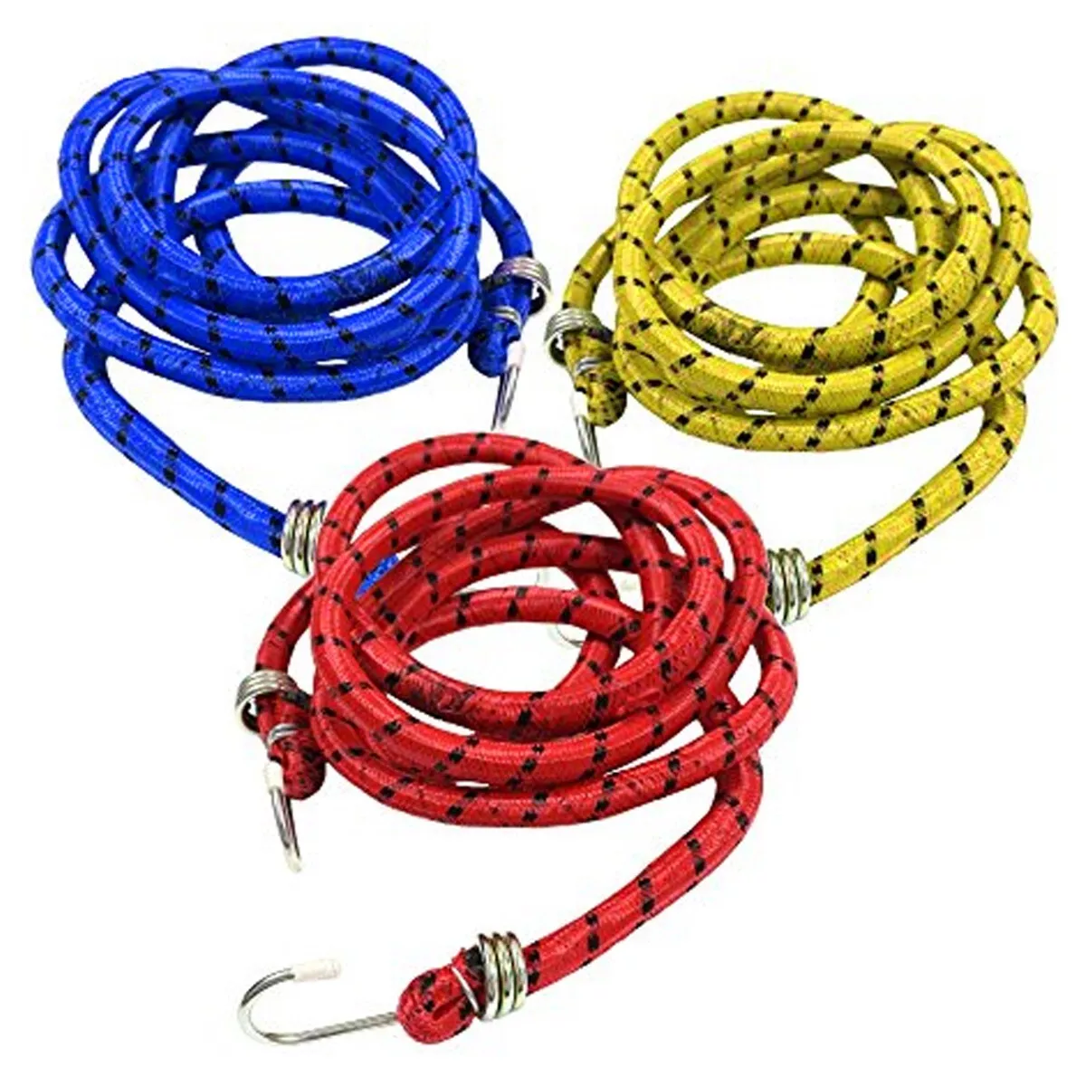 1.8m LONG BUNGEE CORD Strong Stretch Elastic Rope Hook Luggage