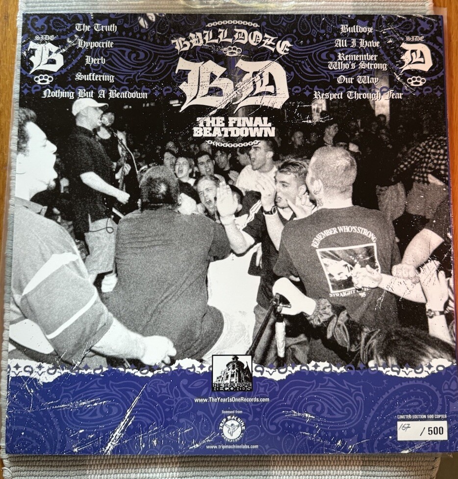 Bulldoze The Final Beatdown From The Year is One/Trip Machine Recs