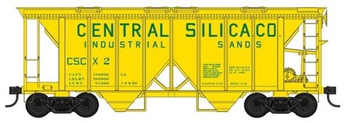 Tolva cubierta Bowser 6-42745 70 toneladas Central Silica Co. #5 | Zustand: New