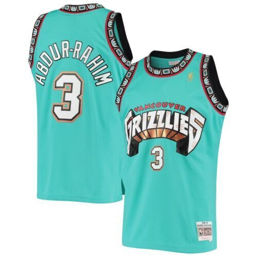 Mike Bibby Vancouver Grizzlies #10 Black Small Mitchell & Ness Jersey  NWT