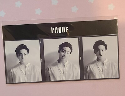 BTS PROOF ラキドロ ジョングク 3点セット Official BTS Proof JUNGKOOK 💜 Weverse Random Triptych 3 Cut - US
