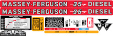 Massey Ferguson 35 Diesel Complete Decal Kit