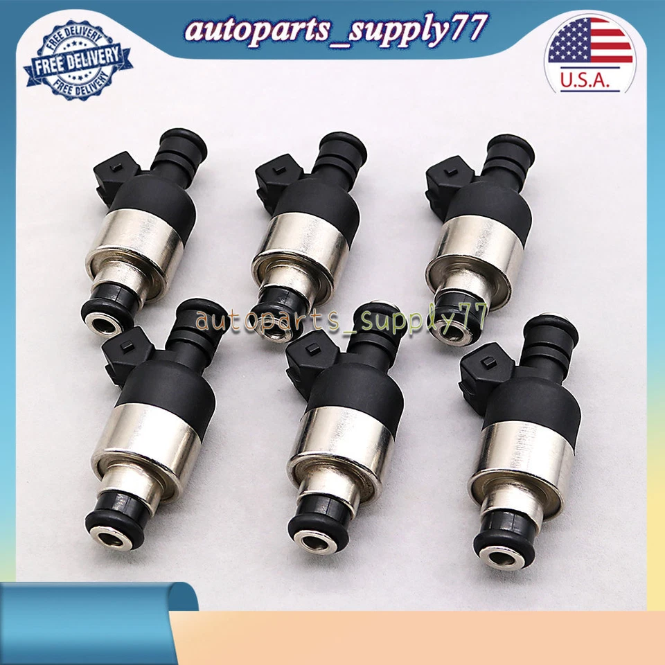 17109826 New 6pcs Fuel Injectors For Buick Chevy Oldsmobile Pontiac 1969-2000 US - Image 3 of 4