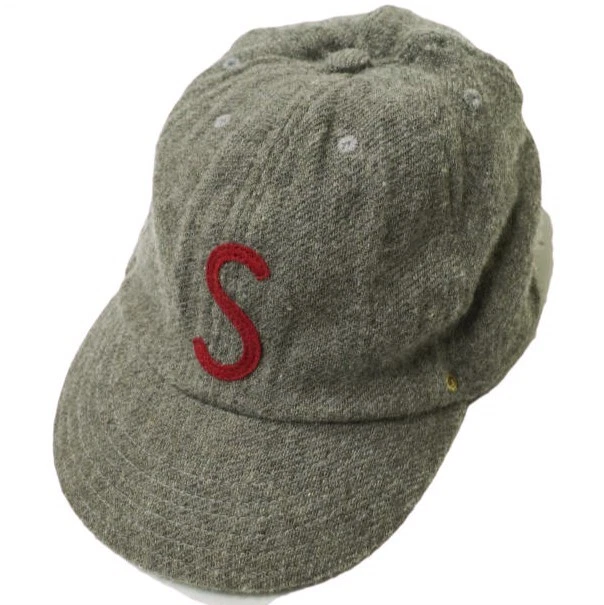 DECHO x BEAMS BOY S-logo wool baseball cap ONE SIZE Gray KOME CAP hat DECHO x BEAMS BOY S-logo wool baseball cap ONE SIZE Gray KOME CAP hat