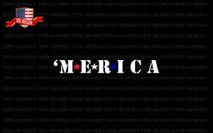 Choose Color Size Patriotic America Decal /'Merica Decal Sticker