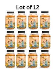 12 pk wholesale lot TruHeight Toddler BRAIN Orange 60 gummies 9/25 tru height