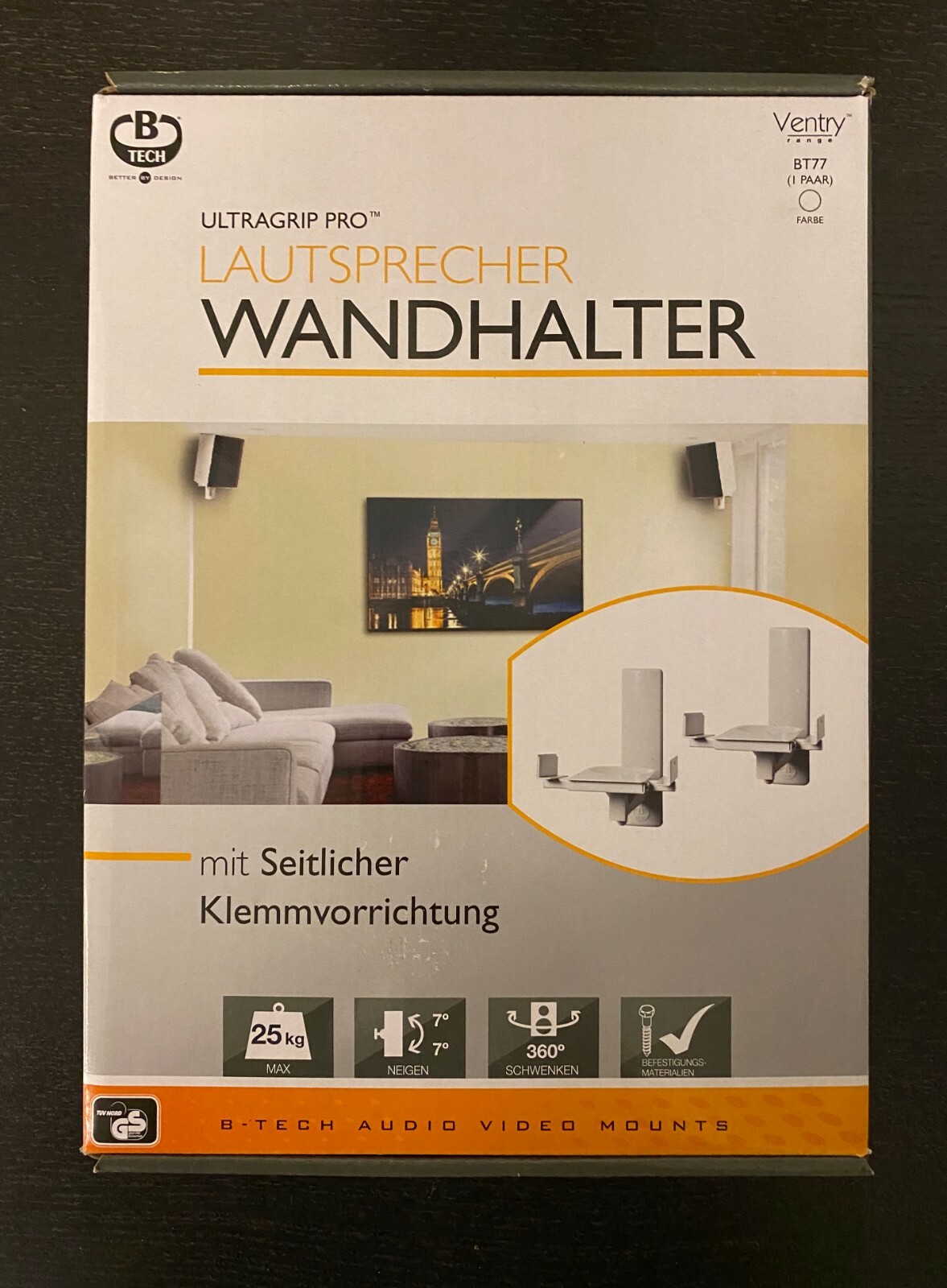 b tech speaker mounts