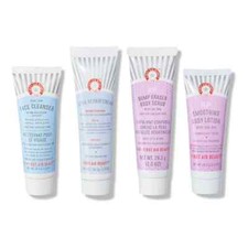 First Aid Beauty FAB Skincare Head To Toe Smooth 4 Pcs Gift Set