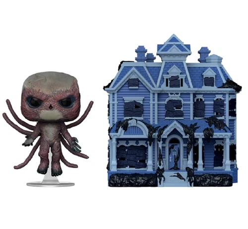 Stranger Things Pop Vecna and Creel House Vinyl Figures Multicolor Collectibles