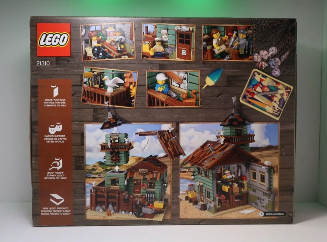 Lego Ideas' Old Fishing Store 21310 2049pcs Retired Sealed 673419278881