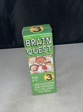 New Sealed Brain Quest Grade 3 Revised 4th Edition 1,000 Questions Ages 8-9