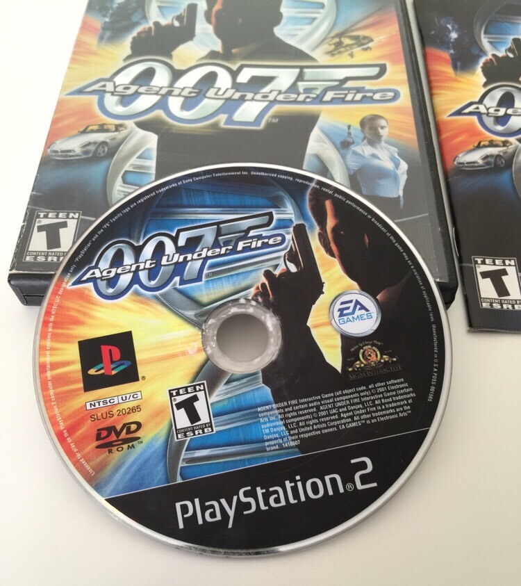 007 Agent Under Fire | Playstation 2 Game Complete | James