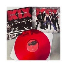 Kix ROCK YOUR FACE OFF Red Vinyl LP Record new