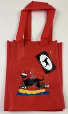 The Black Dog Martha's Vineyard Reusable Tote Christmas Holiday Dog Dory Sm