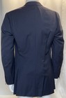 Canali Stripe Blazer SportCoat Mens 42L Wool Water Resistant 2-Button Blue/Black — photo 4