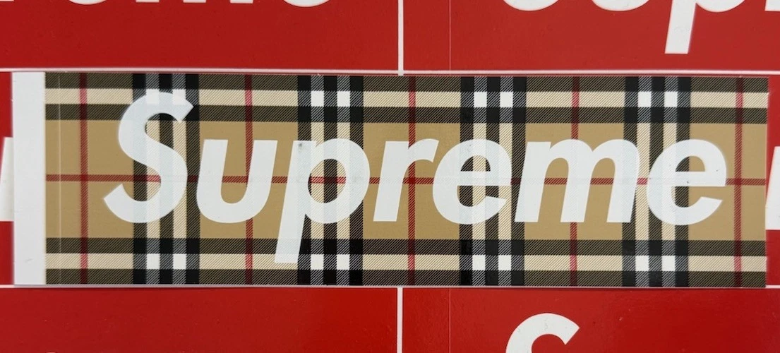 Supreme Box Logo Sticker for sale | eBay