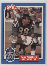 1988 Swell Football Greats Hall of Fame Gino Marchetti #75 HOF 1a7j