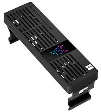 MC-3 Digital Memory RAM Cooler, Triple 40mm PWM Fans, ARGB Display, 4500RPM,
