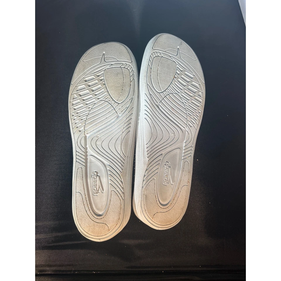 Sapatos aquáticos femininos Speedo tamanho G (9-10) preto praia aquática piscina natação surf - Imagem 2 de 4