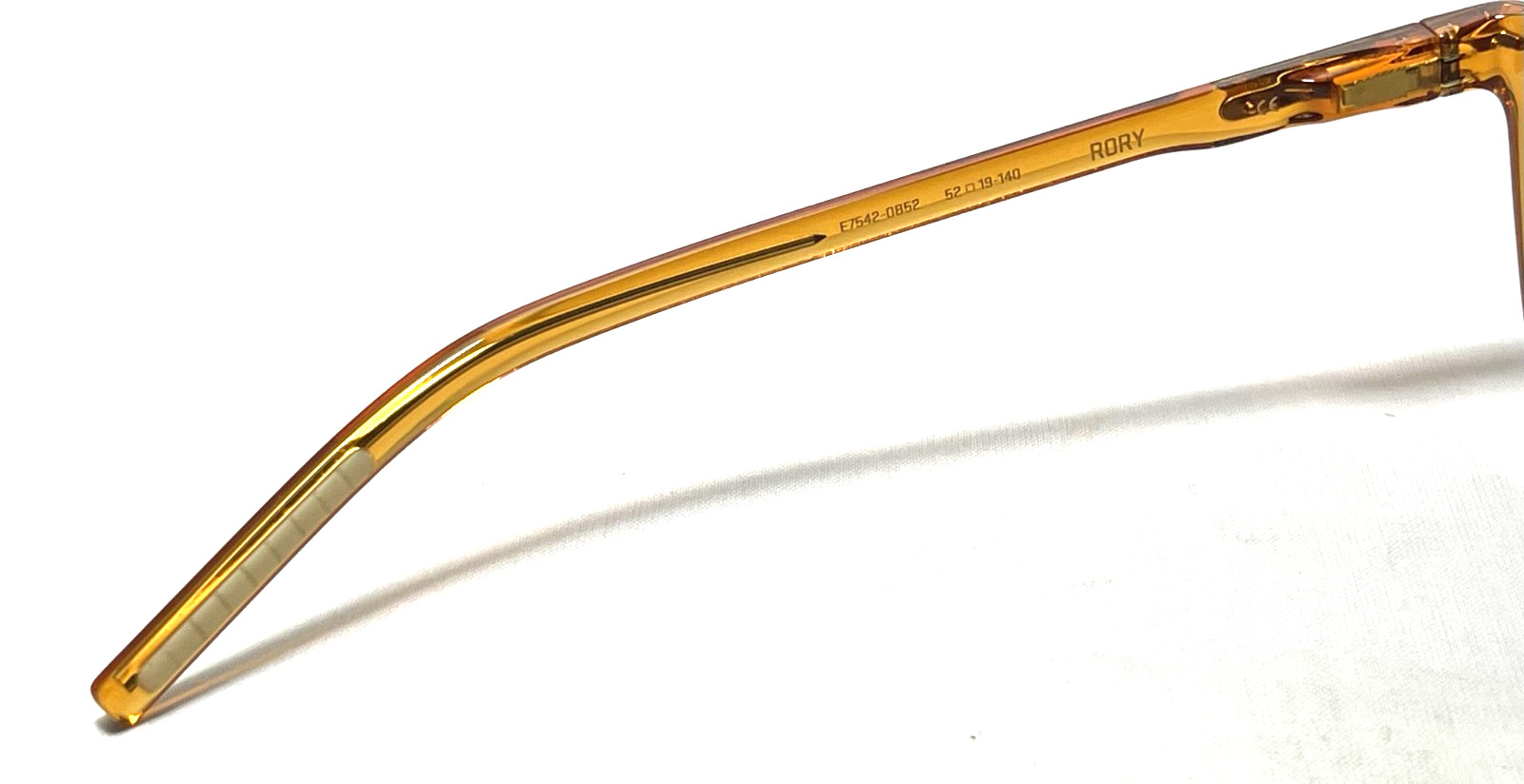 ROKA RORY E7542-0852 Bourbon Brown Plastic Rectangular Eyeglasses Frames