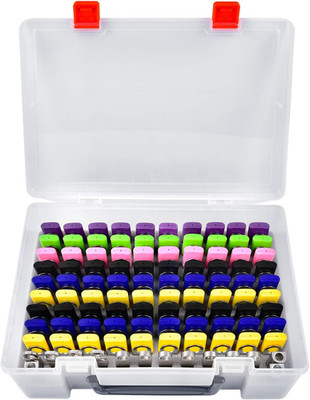 Flash Drive Case USB Memory Stick SD Card Storage Organizer- Holds 104Pcs Thumb