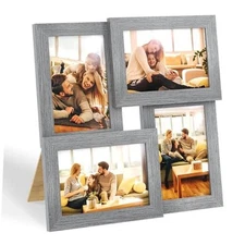  4x6 Picture Frame Collage, Family Picture Frame for 4x6 pictures Oak Grey