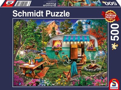 Camper-Romantik Puzzle Standard 500 Teile