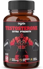 Testosterone supplement for men with herbs strength support 60 caps