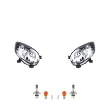 Scheinwerfer Set Halogen HSW passend für Citroen C1 06/05- mit Leuchtmitteln LR Scheinwerfer Set Halogen HSW passend für Citroen C1 06/05- mit Leuchtmitteln LR