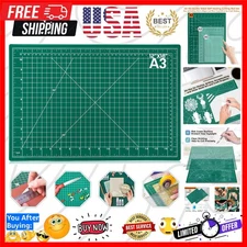 Self Healing Sewing Mat, 12inch x 18inch Rotary Cutting Mat Double Sided 5-Pl...