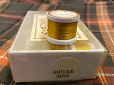 Pearsall's Gossamer Silk Threads - Fly Fishing/Rod Building - Antique Gold