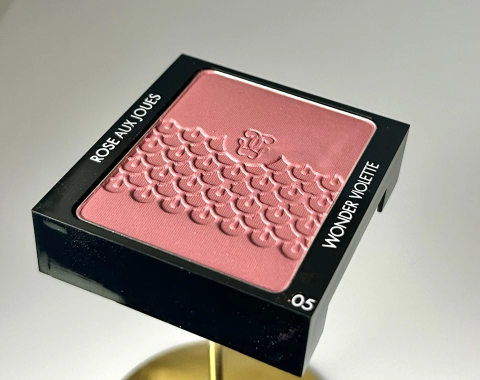 Guerlain Rose Aux Joues Blush 05 Wonder Violette Tester 6.5g Discontinued Rare - Image 2 of 4